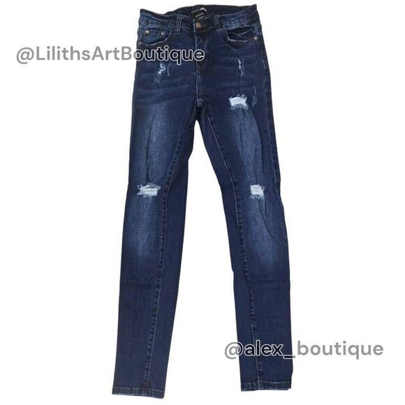 Fashion Nova Skinny Jeans(A040)-Size 3/26 for Women - Picture 4 of 9